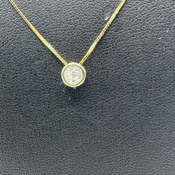 0.50ct Solitaire Necklace - Picture 7 of 9